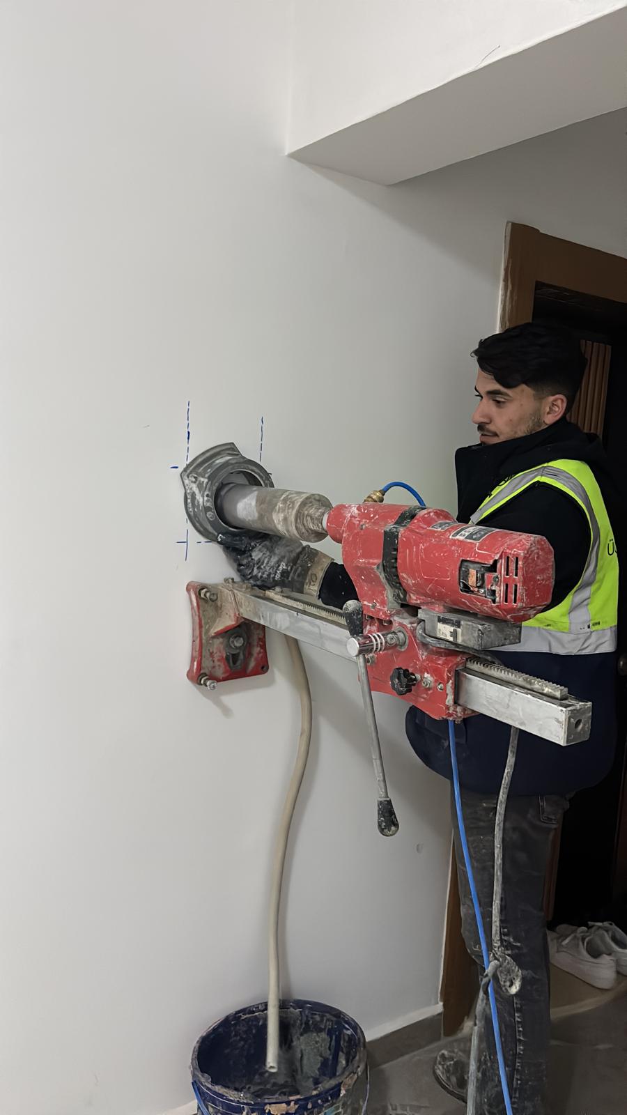 ÜÇLER KAROT SAHADA İŞ BAŞINDA